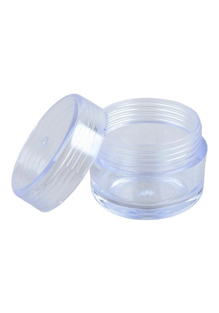 Daiso Cream Case With Spatula, Clear (3 Pcs) - 22 G - Image 3